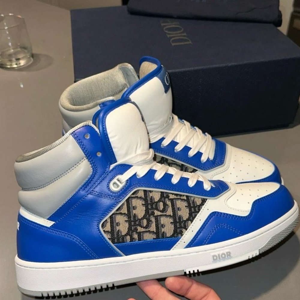 Dior B27 High top sneaker never worn-100 % authentic with box, laces, travel bag